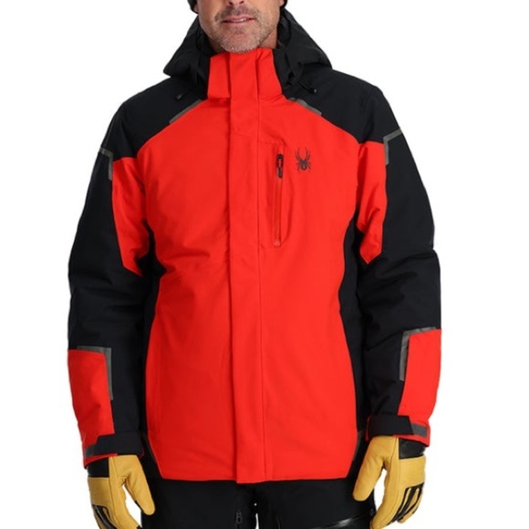 NWT Men’s Spyder Cooper Insulated Jacket in Volcano